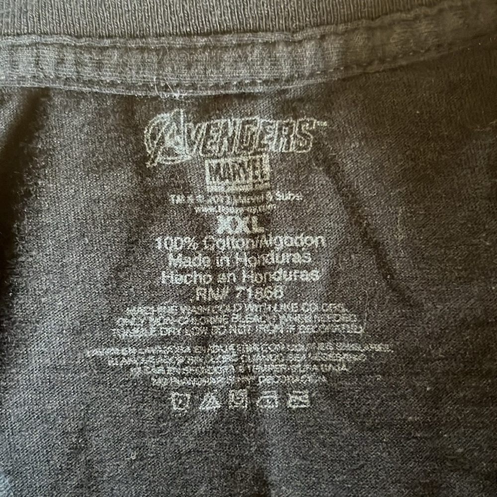 Avengers Marvel Navy Blue T-Shirt - Picture 2 of 4